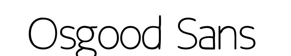 Osgood Sans cкачати шрифт безкоштовно